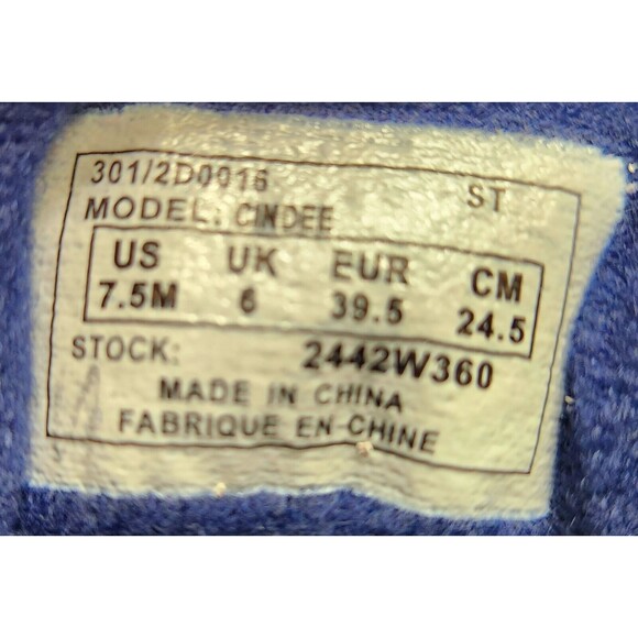 RYKA  Blue Denim CINDEE Size 7.5 Walking Athletic Shoe Sneaker New - Picture 11 of 11